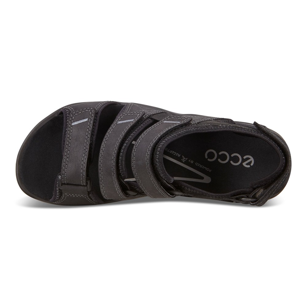 Sandalias Hombre - ECCO Offroad Flat - Negros - KWN358146